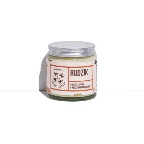 RUDZIK - NATURALNA ŚWIECA SOJOWA, KORZENNA 100g