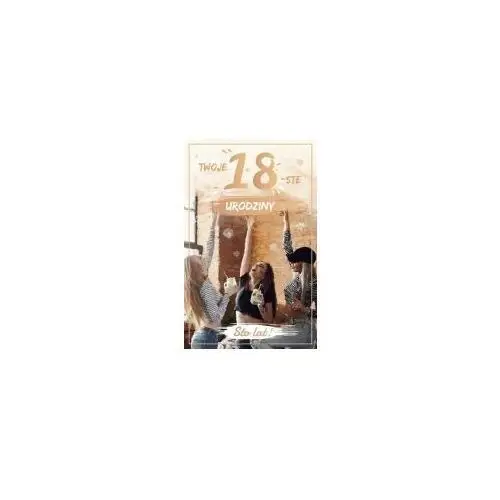 AbCard Kartka okolicznościowa Urodziny 18 P18