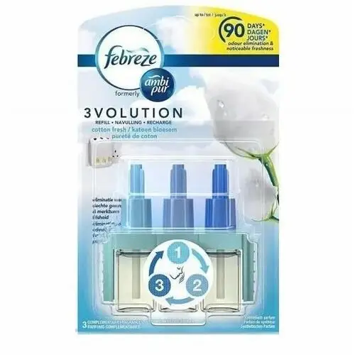 3volution kwiaty bawełny fresh cotton wkład zapas 20ml Ambi pur