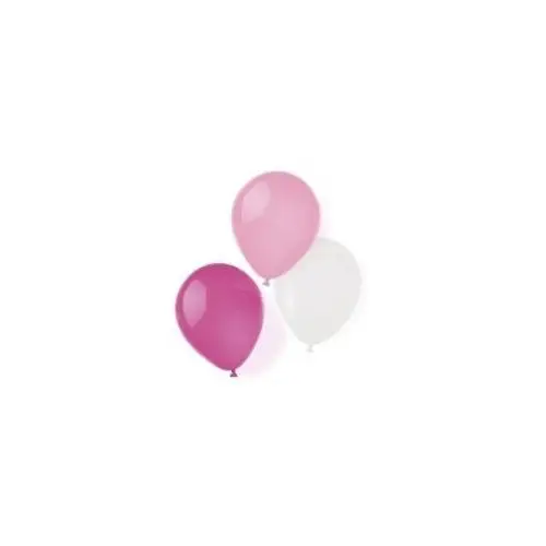 Amscan 8 balonów lateksowych hot pink 25,4 cm/10"