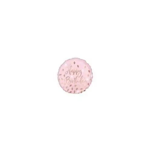 Amscan Balon foliowy blush birthday standard 43cm