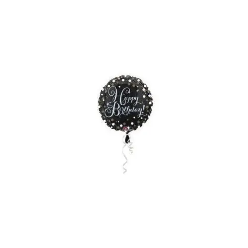 Balon foliowy sparkling birthday standard 43cm Amscan