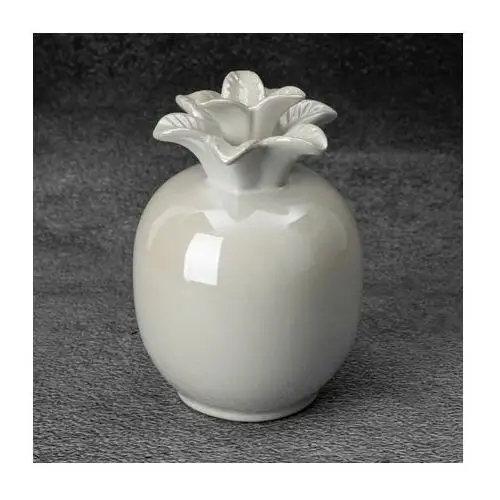 Ananas - figurka ceramiczna SIMONA z perłowym połyskiem ∅ 11 x 16 cm perłowy