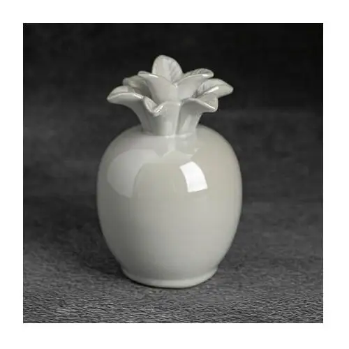 Ananas - figurka ceramiczna SIMONA z perłowym połyskiem ∅ 9 x 14 cm perłowy
