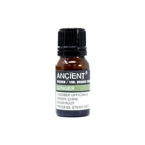 Olejek eteryczny bio / organic - imbir ginger 100% - 10 ml Ancient wisdom