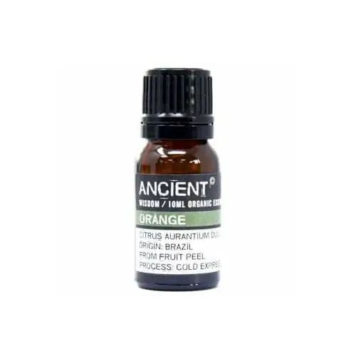 Olejek eteryczny bio / organic - pomarańcza orange 100% - 10 ml Ancient wisdom