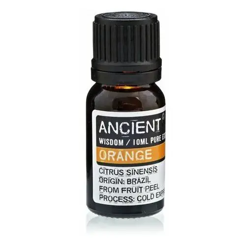Olejek eteryczny - pomarańcza orange 100% - 10 ml Ancient wisdom