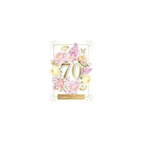 Karnet urodziny 70 Armin style