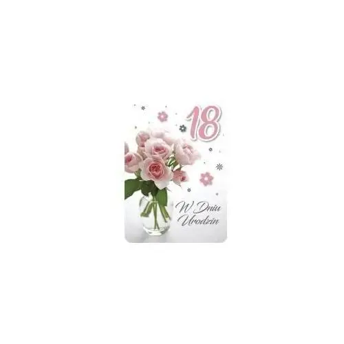 Karnet urodziny osiemnastka gm-808 Armin style