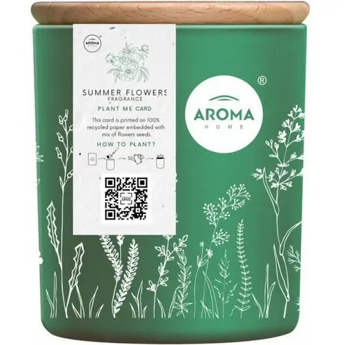 Świeca zapachowa Aroma Home Garden summer flower 150 g