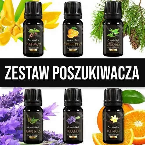 Zestaw Naturalne Olejki Eteryczne do Aromaterapii 60ml