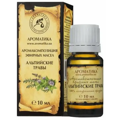 Kompozycja zapachowa 'Alpejskie zioła' 10ml