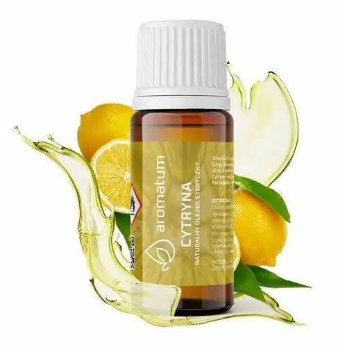 Aromatum Cytryna naturalny olejek eteryczny 7ml oddychanie