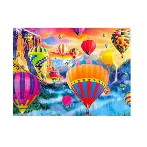 Balonowy rejs - Malowanie po numerach 50x40 cm