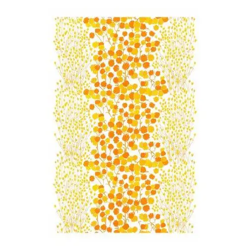 Arvidssons Textil Obrus Ängen Żółty-pomarańczowy