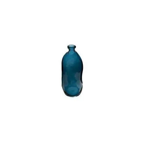 Atmosphera wazon szklany jeanne blue z recyklingu