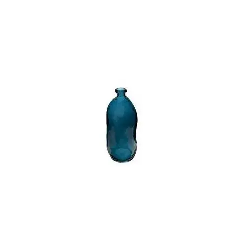 Atmosphera Wazon szklany jeanne blue z recyklingu