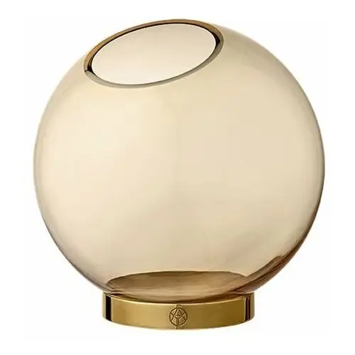 Aytm wazon globe średni bursztynowy-złoty