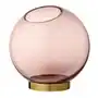 Aytm wazon globe średni różowy-złoty Sklep on-line