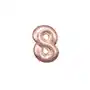 Balon foliowy cyfra 8 różowe złoto 57x86cm Sklep on-line