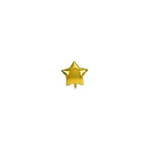 Balon foliowy gwiazda złoty