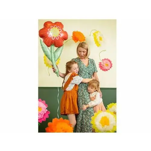 Balon foliowy Kwiatek, 53x96 cm, mix, #A2187^o
