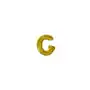 Balon foliowy litera G złota 74x86cm Sklep on-line