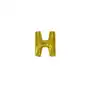 Balon foliowy litera H złota 67x86cm Sklep on-line
