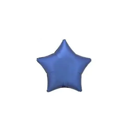 Balon foliowy Lustre Azure niebieski gwiazda 48cm