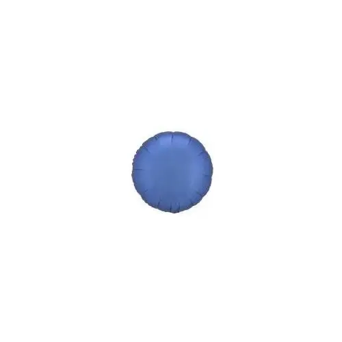 Balon foliowy Lustre Azure niebieski okrągły 43cm