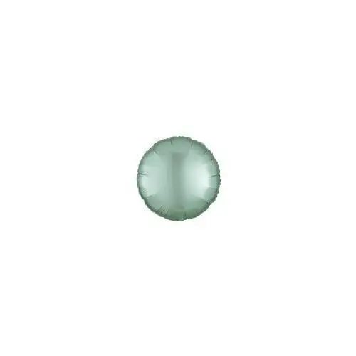 Balon foliowy Lustre Mint Green okrągły 43cm