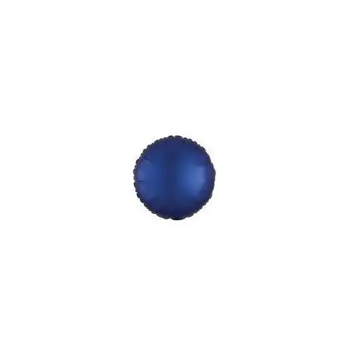 Balon foliowy Lustre Navy niebieski okrągły 43cm