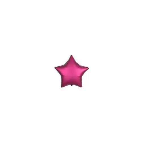 Balon foliowy Lustre purpurowy gwiazda 48cm