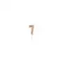 Balon foliowy mini cyfra 7 różowe złoto 7,5x12cm Sklep on-line