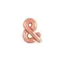 Balon foliowy znak & różowe złoto 71x86cm Sklep on-line