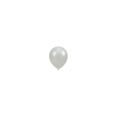 Balony metalizowane białe 30cm 100szt