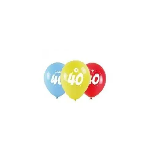 Balony okazjonalne z nadrukiem 40 28cm 3szt
