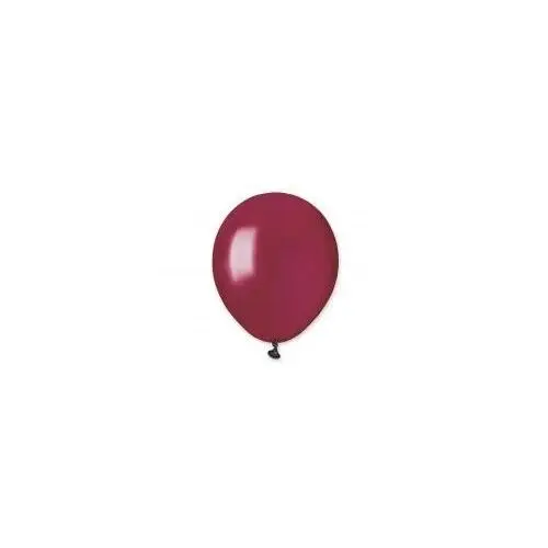 Balony pastelowe ciemnoczerwone 12,5cm 100szt