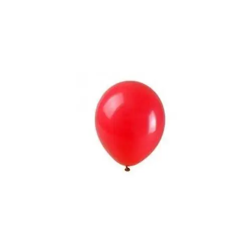 Balony pastelowe czerwone 25cm 100szt