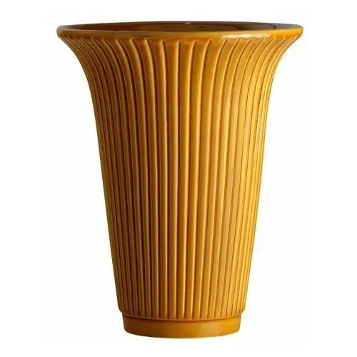 Bergs Potter Daisy wazon szkliwiony Ø20 cm Żółty