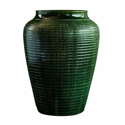 Bergs potter willow wazon szkliwiony 35 cm green emerald