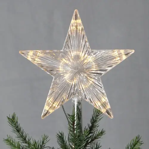 Czubek drzewa LED Topsy z plastikową gwiazdą, 089-95