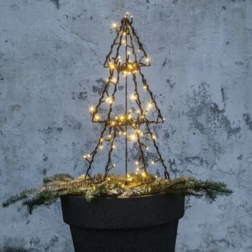 Star trading dekoracja zewnętrzna led light tree foldy, wysokość 50 cm Best season