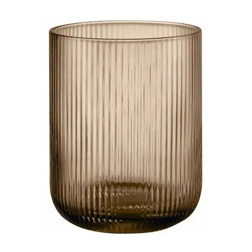 Blomus Brązowy szklany świecznik ven, ø 9,5 cm