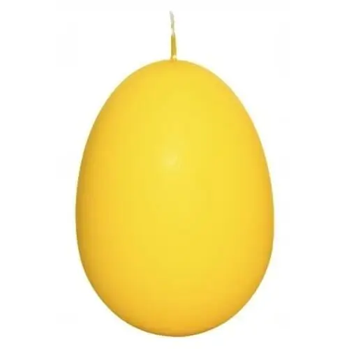 Świeca jajko 6 x 4,5 cm żółta BOLSIUS