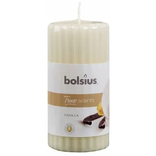 Świeca pieńkowa zapachowa TRUE SCENTS wanilia BOLSIUS
