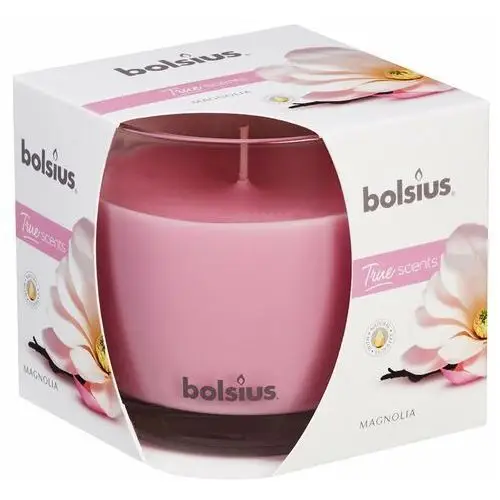 Świeca zapachowa w szkle TRUE SCENTS magnolia BOLSIUS