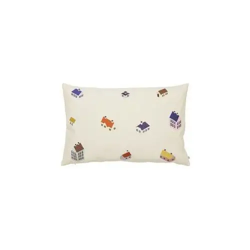 Dekoracje bożonarodzeniowe Broste Copenhagen CUSHION COVER 'HOUSE' COTTON