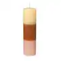 Broste copenhagen świeca blokowa rainbow 25 cm tequila sunrise Sklep on-line