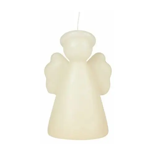 Broste Copenhagen Świeczka Angel Sculpture 14 cm Off white